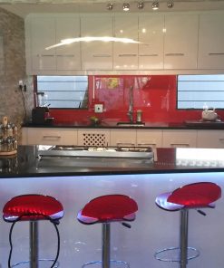 Gloss Wrap Cupboards